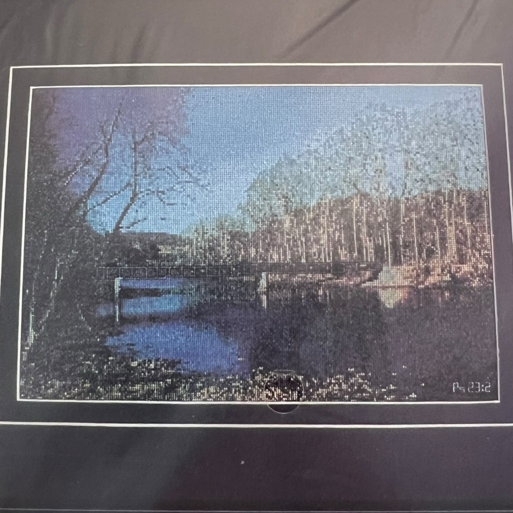 Beautiful Threads Counted Cross Stitch STILL WATERS #1005 155x230 Religious